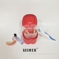 Plastic denture bath box/Polident denture box